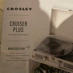 Cruiser Plus Crosley Portable Turntable 