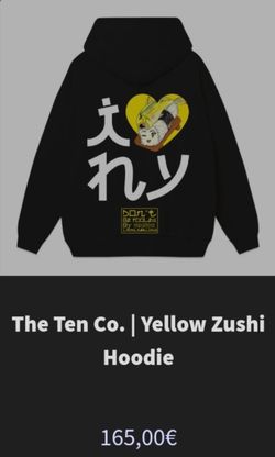 The Ten Co. Yellow Zushi Hoodie's 