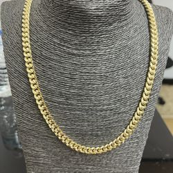 10k Gold Miami Cuban Chain 26inch, 7MM For A Good Price!!