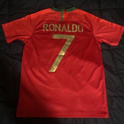 2018 Nike Ronaldo 7 Portugal 2018 Jersey Size Small