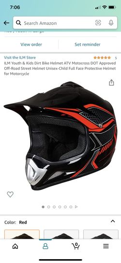 NEW Youth XL ATV Helmet - Never Used