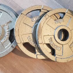 10 Lbs Times 4 (40lbs) Adjustable Bench + Mat