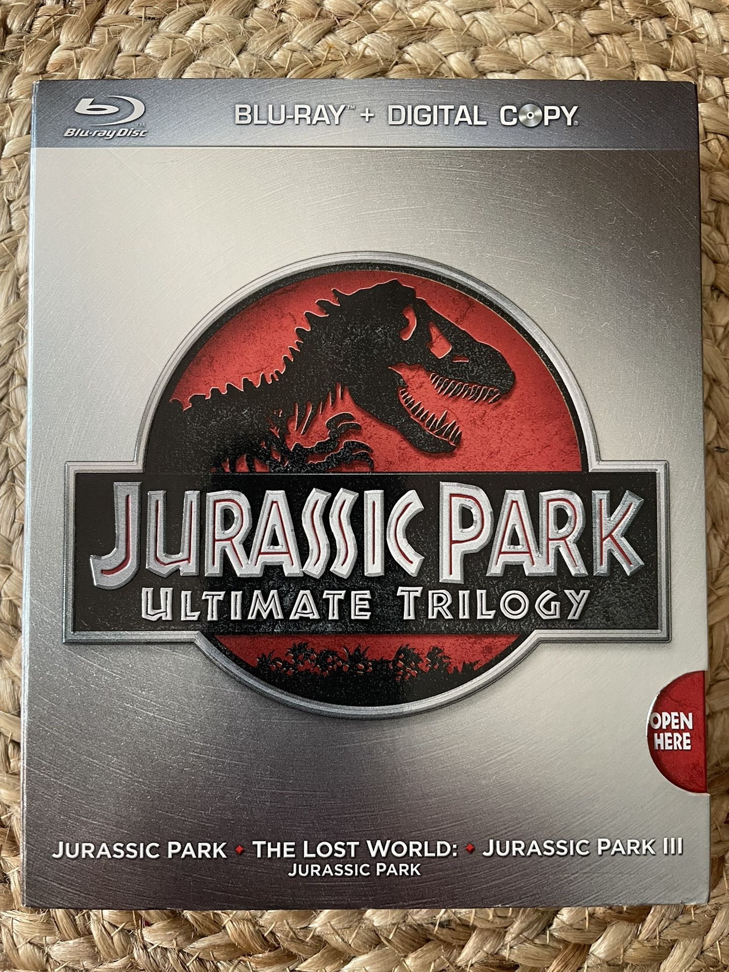 JURASSIC PARK Trilogy Blu-Ray