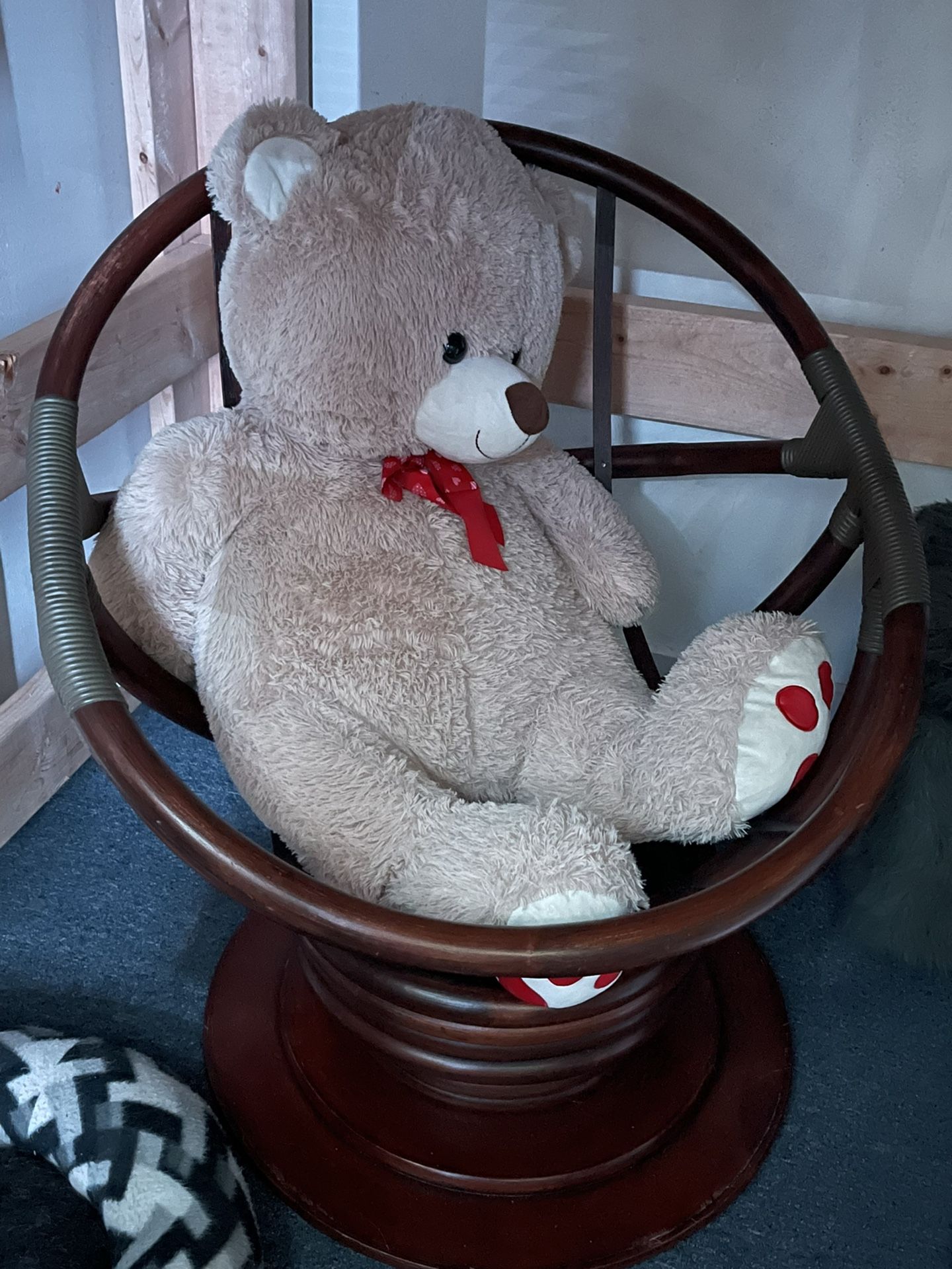 Swivel Papasan Chair No Cushion