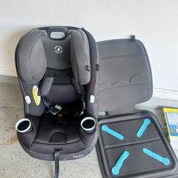 Pria Max All-in-One Convertible Car Seat And Seat Protector 