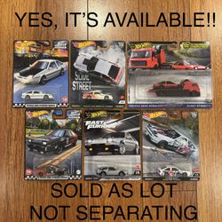 Hot Wheels Premium Toyota AE86 Sprinter Trueno Lot