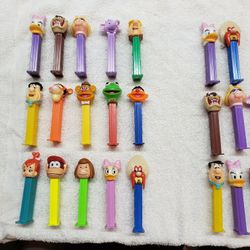 Various PEZ Dispensers. New or used $1 each, or save 15/$10