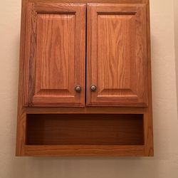Wall Mounted Wooden Cabinet