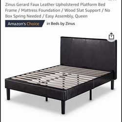 Plataforma Bed Queen Black New