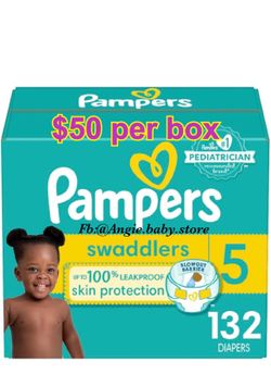 Pampers Swaddlers size 5