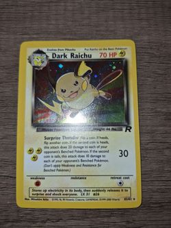 Pokemon---------Dark Raichu 83/82