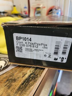 Audi Q7, Porsche Cayenne, and Volkswagen Touareg Brake Pads (Front Set)