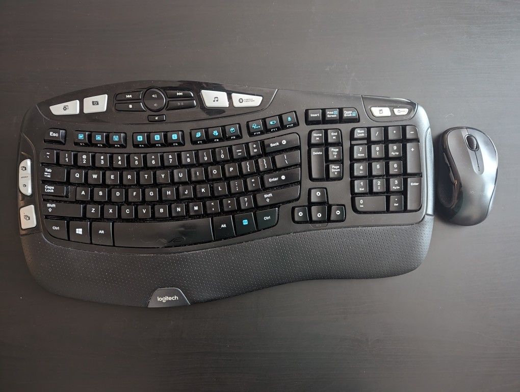 New Logitech K350 Combo - Wireless Keyboard & Mouse