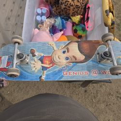 Jimmy neutron skateboard