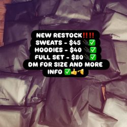 BRAND NEW ESSENTIALS SETS‼️‼️🔌 IG - @DROPOFFDEPT🔌✅