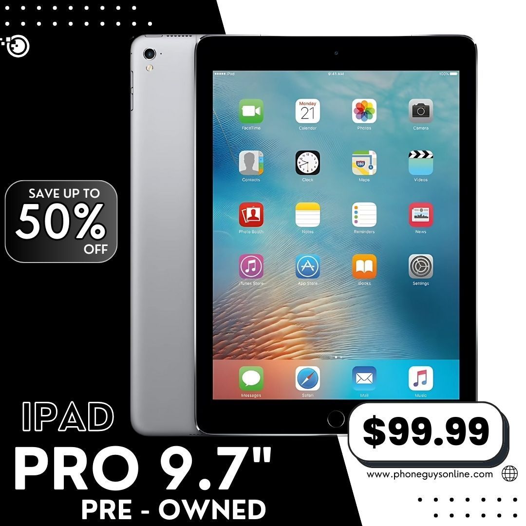 📱 iPad Pro 9.7” (Usado) – Desde $99 | Modelos Wi-Fi y Celular + Hasta 6 Meses de Garantía 🔥