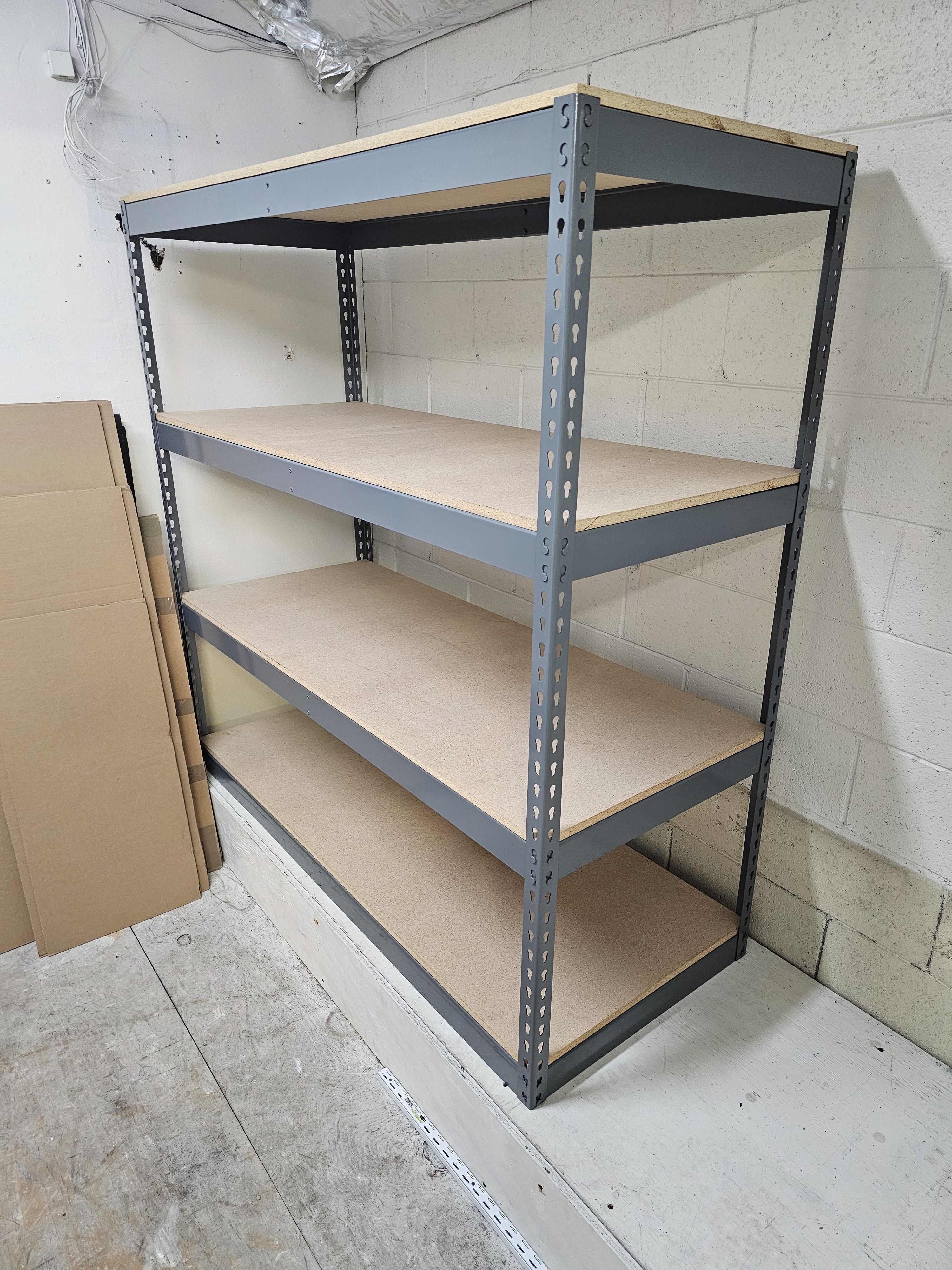 Industrial Shelving 60 in W x 24 in D Boltless Warehouse Shelves Garage Storage Racks Stronger Than Homedepot And Lowes Delivery Available