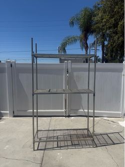 Heavy-Duty Metal Wire Shelving Rack – 3 Shelves – Great for Garage, Warehouse, Storage