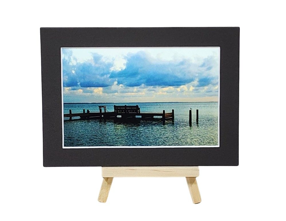 Williamson Photography Accents - A dock at sunset, South Padre Island 1