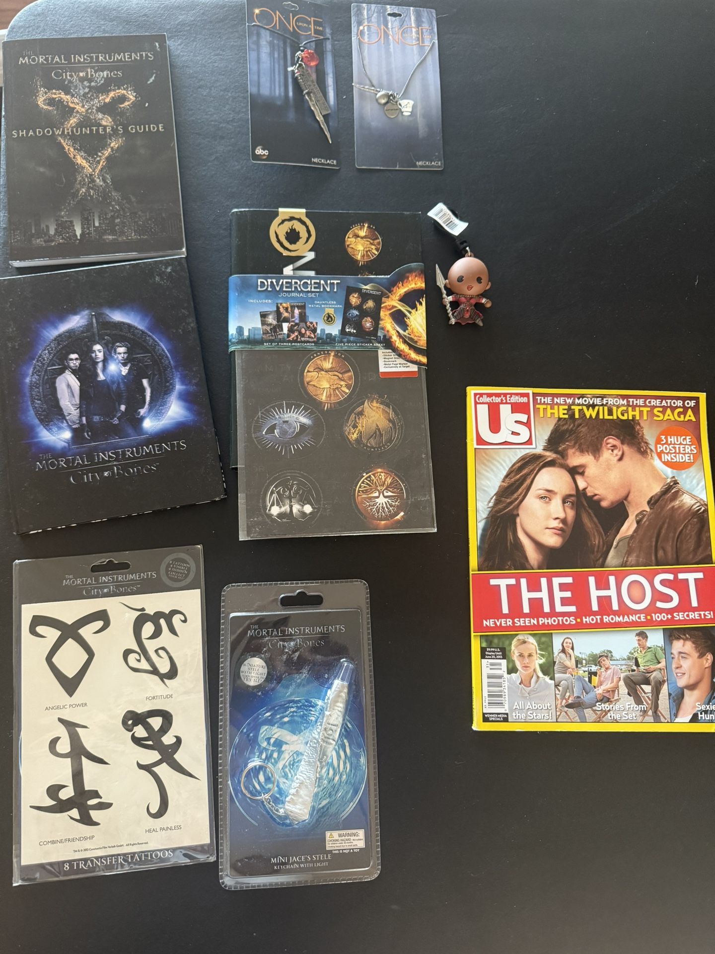 Mixed YA Fantasy Fandom Bundle – Mortal Instruments, Divergent, The Host, Once Upon a Time, Marvel