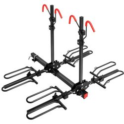 Hitch Mount Bike Rack,Foldable 4 Tray Bicycle Rack fit for Cars, Trucks, SUV and Sedan