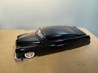 Black Lowrider Model Car DUB Gloss