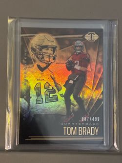 Tom Brady football card