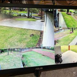 6 Camaras De Seguridad - 6 CCTV Security Cameras With Recorder ❗️INSTALLED❗️INSTALADAS 💯