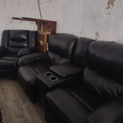 Couch Reclining Set