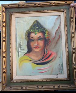 Ruby Hiland southeast Asian exotic painting