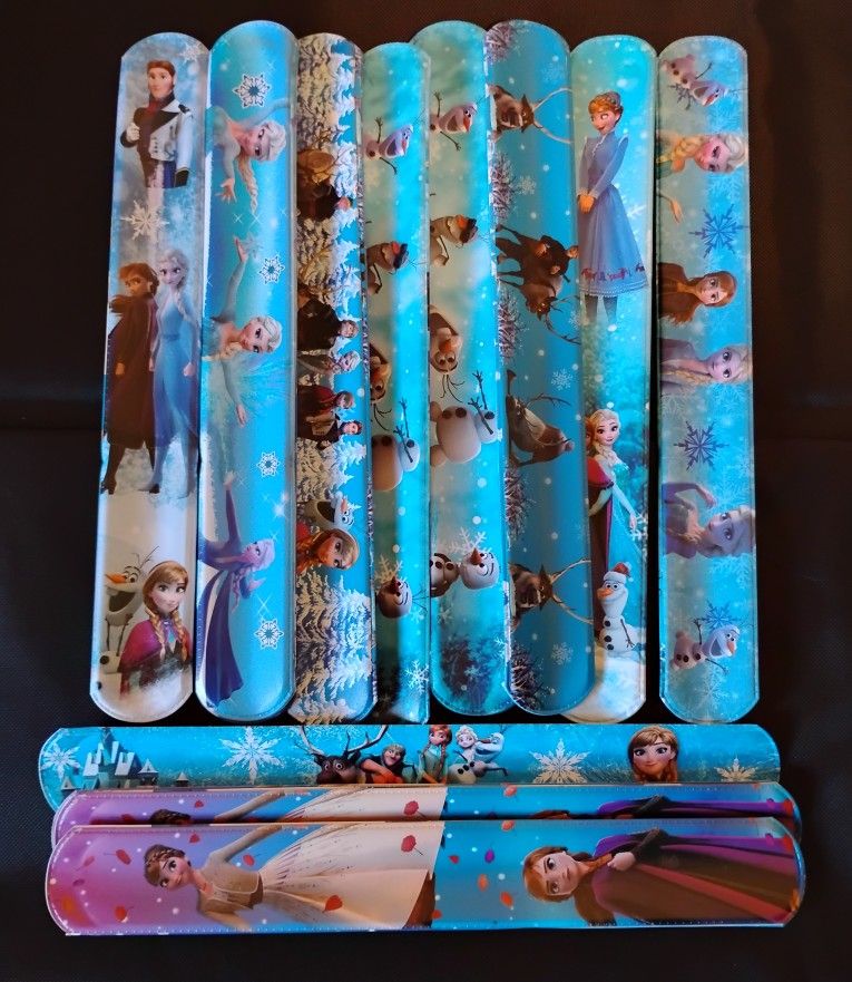 Frozen Snap On Bracelets lot of 38