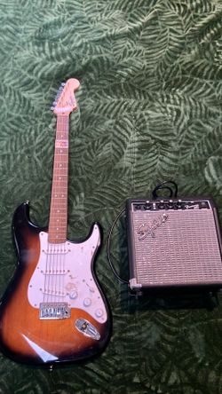 Squire fender and amp, price negotiable