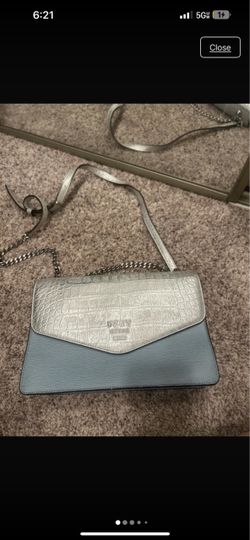DKNY Silver Crossbody Bag