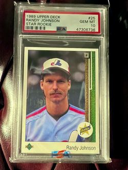 1989 Upper Deck Randy Johnson Star Rookie PSA 10