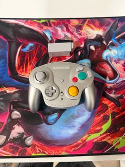 Nintendo GameCube Wavebird Nintendo GameCube Wavebird Wireless Controller Silver