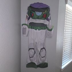 Toddler Buzz Lightyear Halloween Costume Size  3-4 