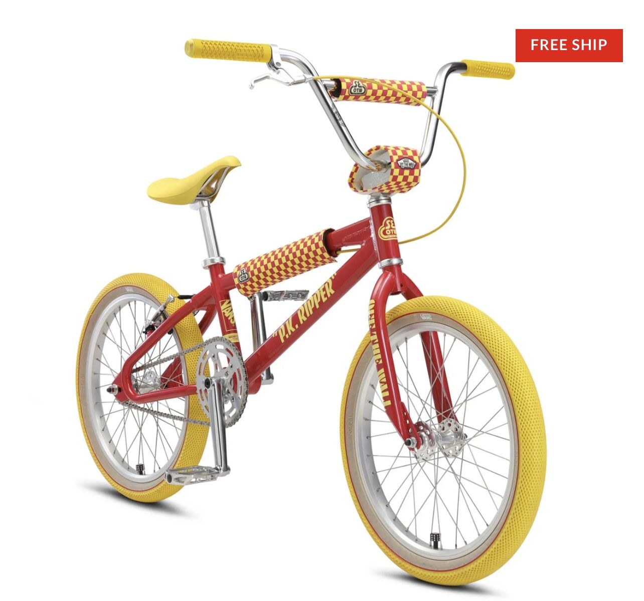 New!! SE Bikes Vans PK Ripper Looptail 20" Red