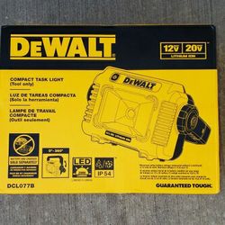 Dewalt 20v Led Task Light Brand New Tool Only