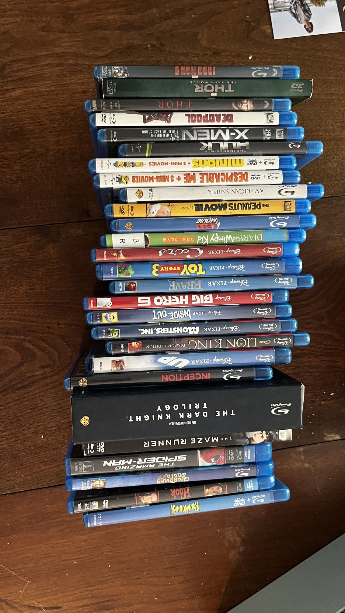 Blu Ray Movies $5 A Piece