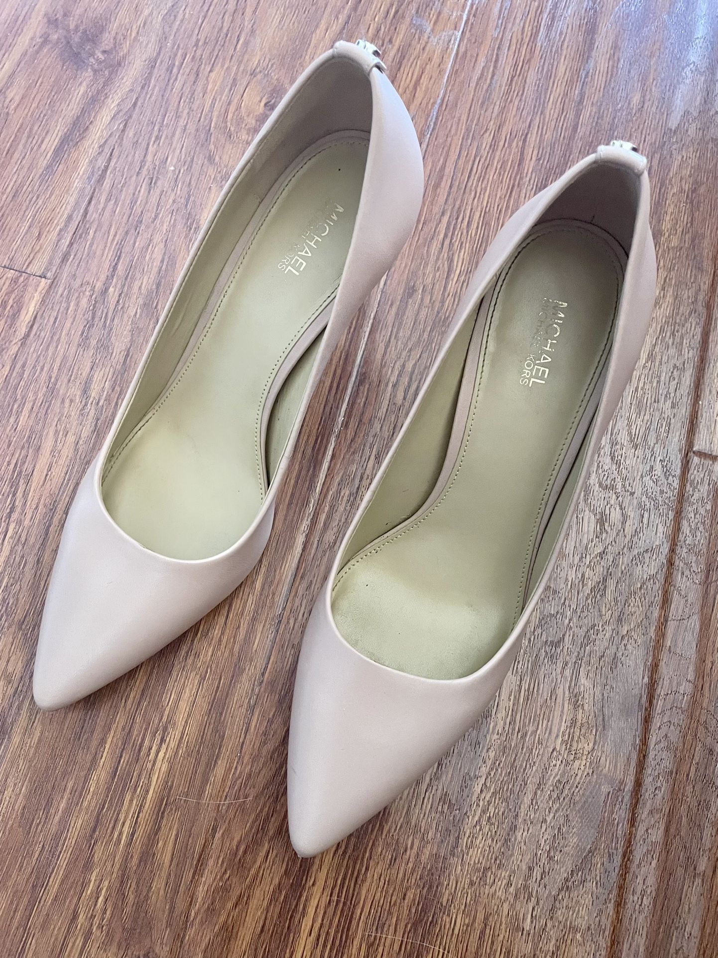 Michael Kors Natural Leather Heels