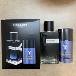 YSL Y Eau de Parfum Spray 3.3oz with deodorant set