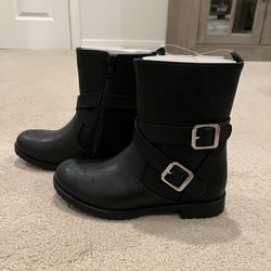 Gap Kids Black Boots (Size 1)