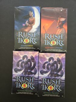 Upper deck Rush of Ikor TCG Starter box set of 4 boxes