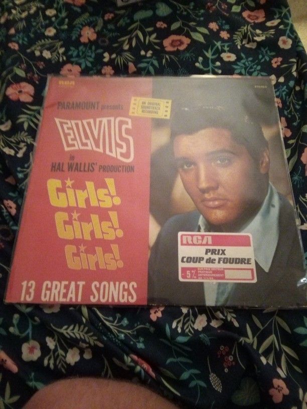 Elvis Presely Vinyl Record