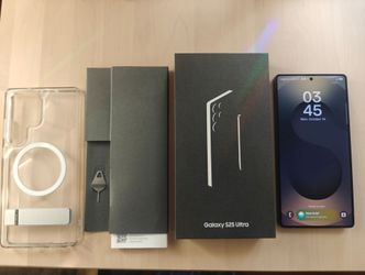 Samsung S25 Ultra 1TB Unlocked with accessories