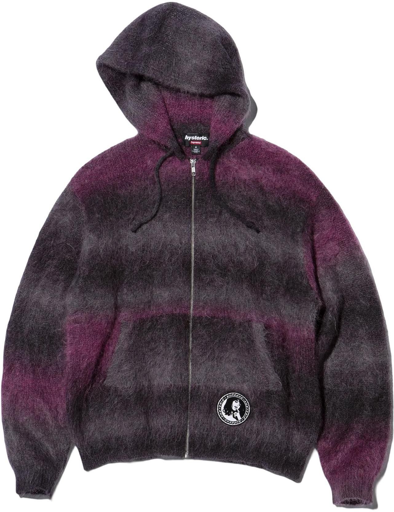 Supreme Hysteric Glamour Mohair Zip Up