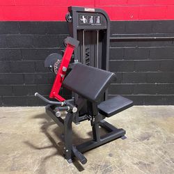 PIN-LOADED SEATED BICEPS AND TRICEPS SELECTORIZED COMBO WEIGHT MACHINE