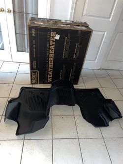 Husky Liners Weatherbeater Floor Mat 2022-2024 Ford Transit All Models Full Cover Front Row 1pc