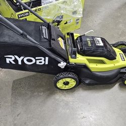 New 18V Ryobi 13" lawnmower kit