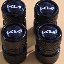 Kia Tire Valve Stem Caps 4 Pack